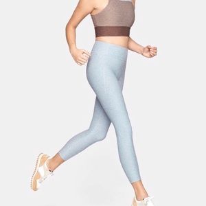 Outdoor Voices Blue Quartz 7/8 Warmup Leggings